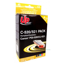 Ink cartridge UPRINT CANON PGI-520 + CLI-521BK/C/M/Y XL