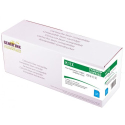 Тонер касета GENERINK CF411X, HP LJ PRO MFP M452/477, Cyan
