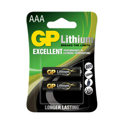 Lithium Battery CR03 AAA 1,5V 2 pcs. in blister GP