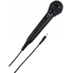 HAMA Dynamic Microphone DM 20, 3.5mm, Black