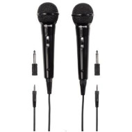 Dynamic Microphone HAMA Thomson M135D, 3.5mm, Black, pack of 2