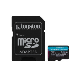 Memory card Kingston Canvas Go! Plus microSDXC 512GB