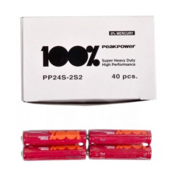 Zinc carbonic zinc battery GP  R6 AA 2 pcs. PEAKPOWER PP-S2  1.5V