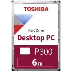 HDD TOSHIBA P300, 6TB, 5400rpm, 128MB, SATA 3