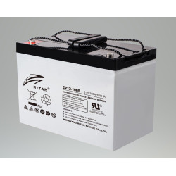 Lead Battery /for electric vehicles/ RITAR (EV12-100S) 12V / 100Ah 306/ 168/ 211 mm 