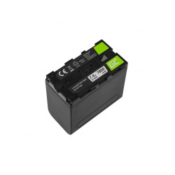Camera Battery for SONY NP-F960 LiIon 7.4V 7800mAh GREEN CELL