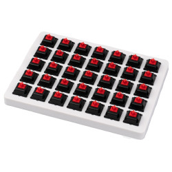 Keychron Switches for mechanical keyboards Cherry MX Red Switch Set 35 pcs