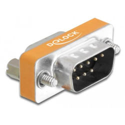 Adapter DeLock D-Sub 9 pin male > D-Sub 9 pin female