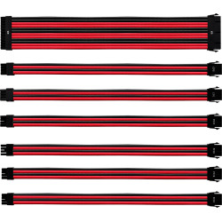 Cooler Master Colored Extension Cable Kit, Red & Black