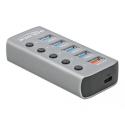 USB hub, 7-port, DELOCK-63263