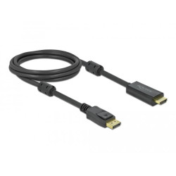 Delock Active DisplayPort 1.2 to HDMI Cable 4K 60 Hz 2 m