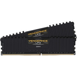 Памет CORSAIR VENGEANCE LPX, 16GB (2 x 8GB), DDR4, 3200MHz, Black