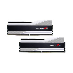 Памет G.SKILL Trident Z5 Silver 32GB(2x16GB) DDR5 6000MHz F5-6000J4040F16GX2-TZ5S