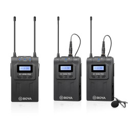 BOYA UHF Dual-Channel Wireless Microphone System BY-WM8 Pro-K2
