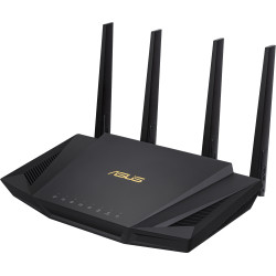 Wireless Router ASUS RT-AX58U V2, AX3000 Dual Band WiFi 6 (802.11ax), MU-MIMO, IPv6, OFDMA, AiMesh, AiProtection Pro, 2402 Mbps