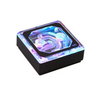 CPU Water Block Alphacool Eisblock XPX Aurora Edge - Acryl Black Digital RGB