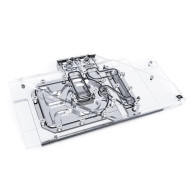GPU Water Block Alphacool Eisblock Aurora Acryl GPX-A Radeon RX 6800/6800XT Strix/TUF with Backplate