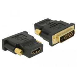 Delock DVI HDMI™ Adapter, DVI plug - HDMI™ socket, gold-plated