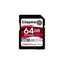 Memory card Kingston Canvas React SDXC 64GB