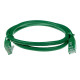 Green 7 meter U/UTP CAT6 patch cable with RJ45 connectors Green 7 meter U/UTP CAT6 patch cable with RJ45 connectors
