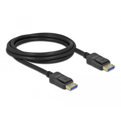 Delock Cable DisplayPort 2.0 male > DisplayPort male 10K 2 m