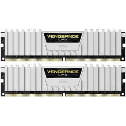 Памет Corsair Vengeance LPX White, 32GB(2x16GB), DDR4, 3200MHz, CMK32GX4M2E3200C16W