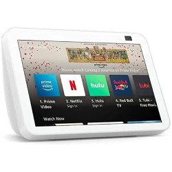 Amazon Echo Show 8 (Gen 2), Multimedia Speaker, Display, White
