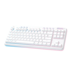 Wireless Gaming Mechanical keyboard Logitech G 715 TKL, Tactile, RGB LED, US Layout, White