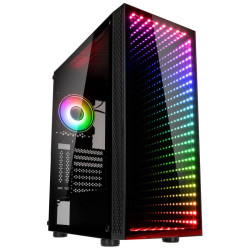 Case Kolink Void Rift RGB TG Midi-Tower Black Window ATX