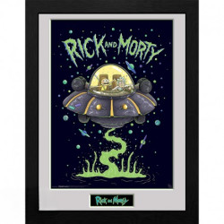 GBEYE RICK AND MORTY - Framed print 
