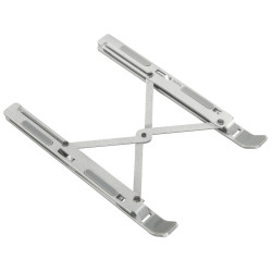 Hama Aluminium Notebook Stand, Folding, Inclinable, up to 39 cm (15.4