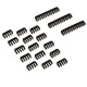 Sleeved Extension Cable Kit Kolink Core, Black/Grey Sleeved Extension Cable Kit Kolink Core, Black/Grey