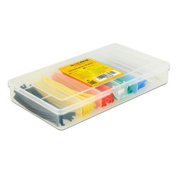 Delock Heat shrink tube box 100 pieces assorted colours