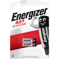 Алкална батерия ENERGIZER 12 V 2 бр. в опаковка за аларми А27 LR27 /цена за 2 батерии/