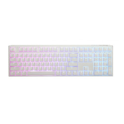 Mechanical Keyboard Ducky One 3 Pure White Full Size Hotswap Cherry MX Brown, RGB, PBT Keycaps