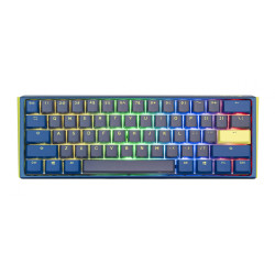 Геймърска механична клавиатура Ducky One 3 DayBreak 60% Hotswap Cherry MX Silver RGB, PBT Keycaps