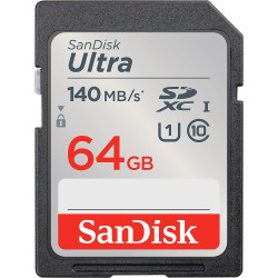 Memory card  SANDISK Ultra SDXC, 64GB