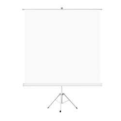 Tripod Projection Screen ESTILLO, 180 x 180, 1:1, White