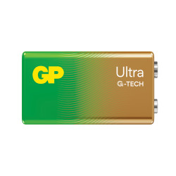 GP Alkaline battery 6LF22 ULTRA 9V 1 pc shrink