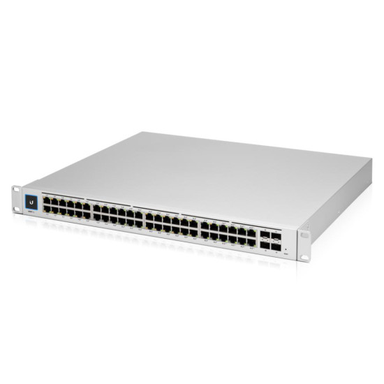 Суич Ubiquiti Networks UniFi USW-PRO-48, 48-портов Gigabit, Mонтаж в шкаф Суич Ubiquiti Networks UniFi USW-PRO-48, 48-портов Gigabit, Mонтаж в шкаф
