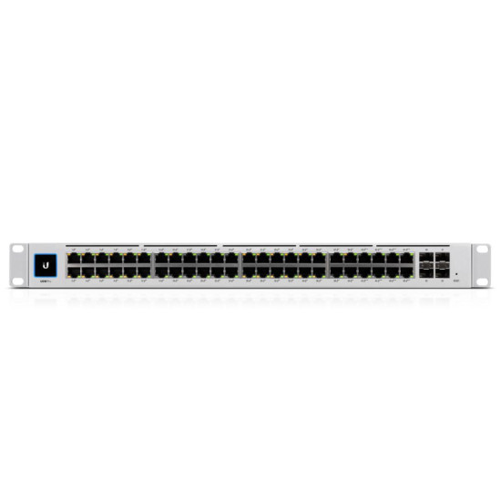 Суич Ubiquiti Networks UniFi USW-PRO-48, 48-портов Gigabit, Mонтаж в шкаф Суич Ubiquiti Networks UniFi USW-PRO-48, 48-портов Gigabit, Mонтаж в шкаф