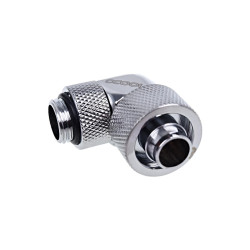 Alphacool Eiszapfen 16/10mm compression fitting 90° rotatable G1/4 - chrome