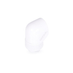 Alphacool Eiszapfen L-connector rotatable G1/4 outer thread to G1/4 inner thread - white