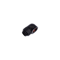 Alphacool HF L-connector G1/4 outer thread rotatable to G1/4 inner thread - deep black