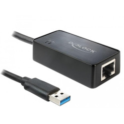 Delock Adapter USB 3.0 > Gigabit LAN 10/100/1000 Mbps