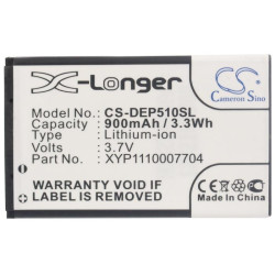 Mobile battery CAMERON SINO DORO 1360 1362  CS-DEP510SL 3,7V 900mAh LiIon CAMERON SINO
