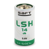 Lithium thionyl battery 3,6V 5.8Ah  C, R14, LSH14, LS26500  STD  SAFT