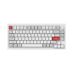 Keyboard Keychron Q1 Pro White-Grey QMK TKL K Pro Banana Switch RGB LED PBT