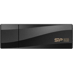 USB памет SILICON POWER Blaze B07, 16GB, USB 3.2, Черна