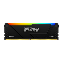 Memory Kingston FURY Beast Black RGB 32GB DDR4 3200MHz CL16